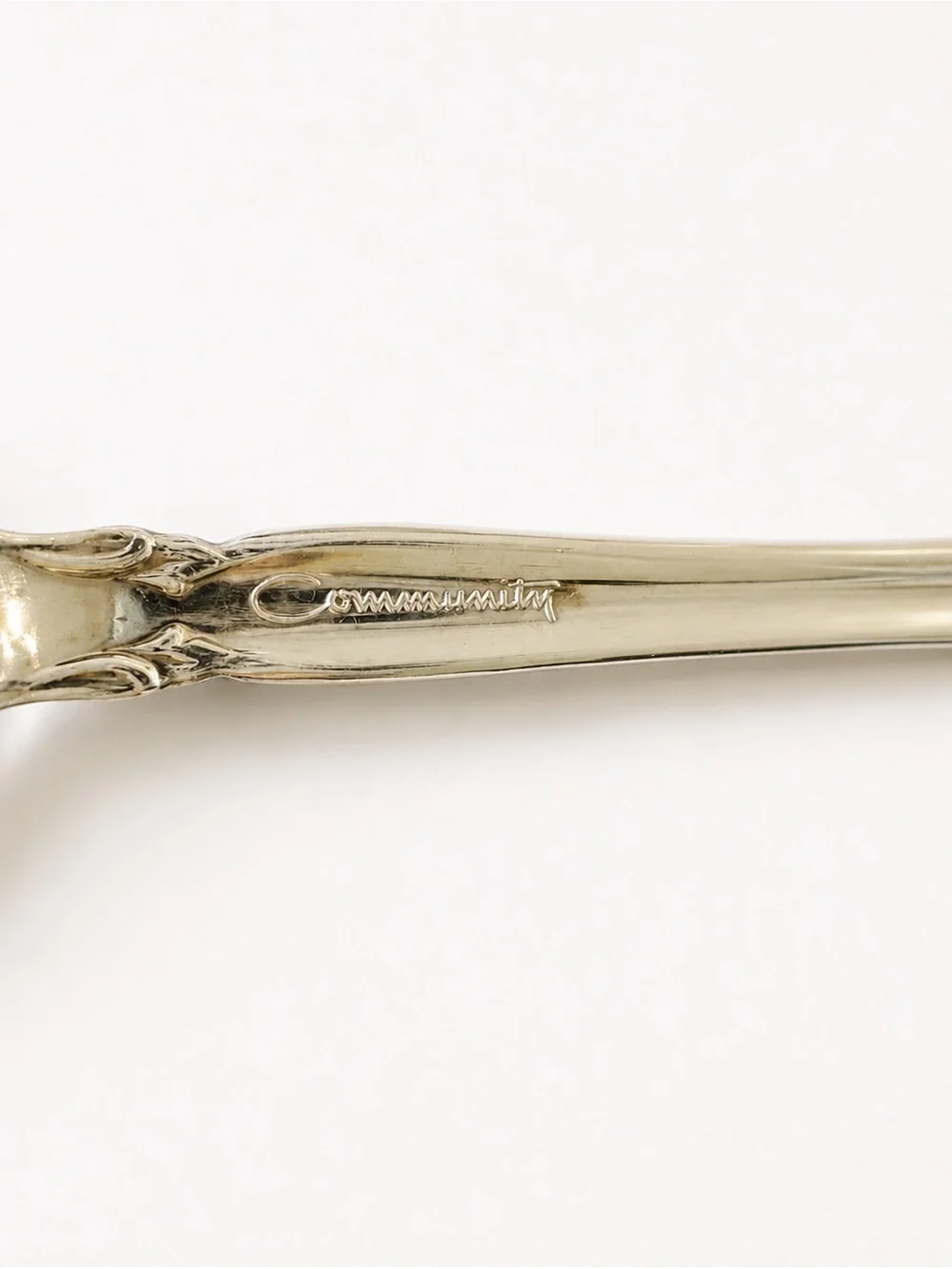 Vintage Community Silverplate Teaspoons – Set of 3 Ornate Floral Spoons